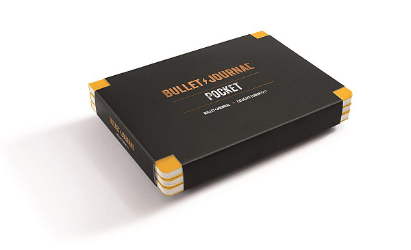 Bullet Journal Pocket Yellow 3-Pack