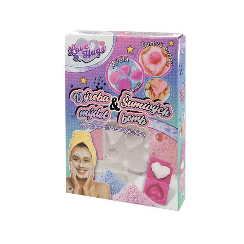 Love and Hugs Výroba mýdel/šumivých bomb