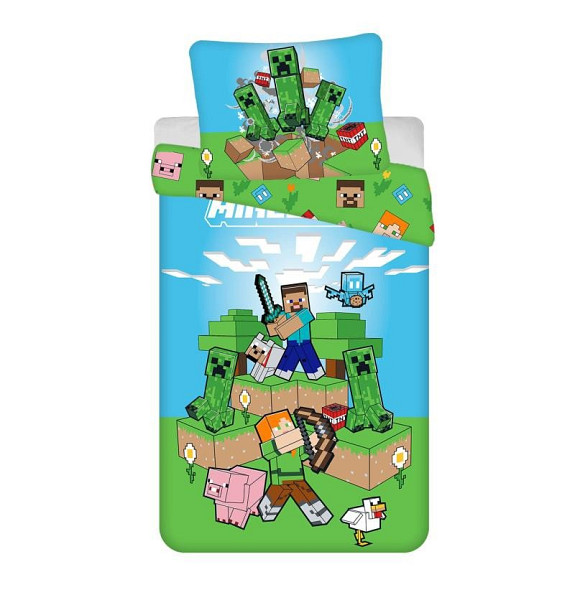 Ložní povlečení - Minecraft 