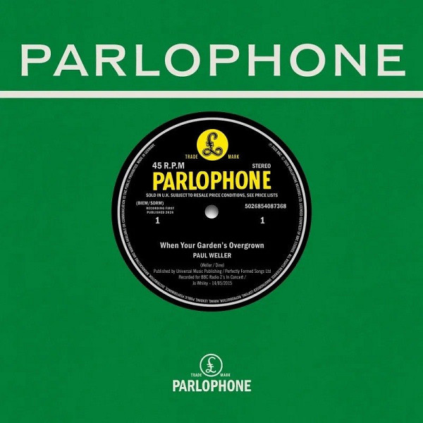 LP Paul Weller: White Skies (Live At The BBC) / Have You Ever Had It Blue (Live At The BBC)