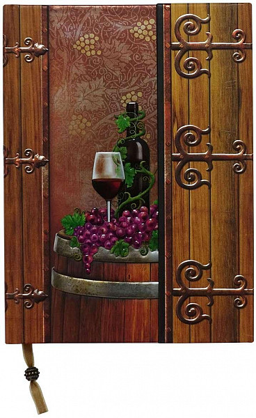 Luxusní zápisník Boncahier Víno Grand reserva