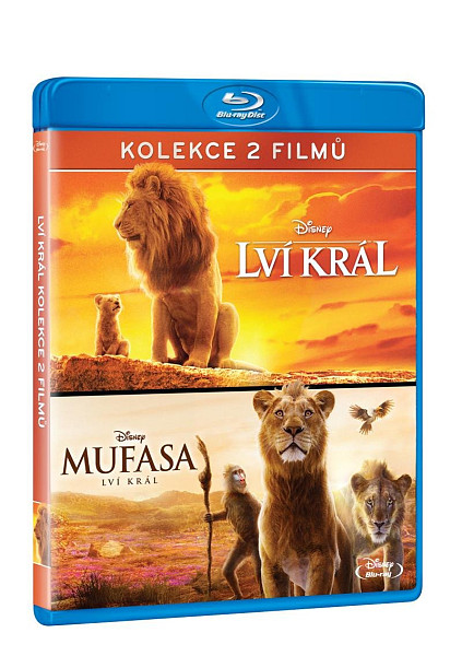 Lví král (2019) + Mufasa: Lví král kolekce 2 filmů 2BD