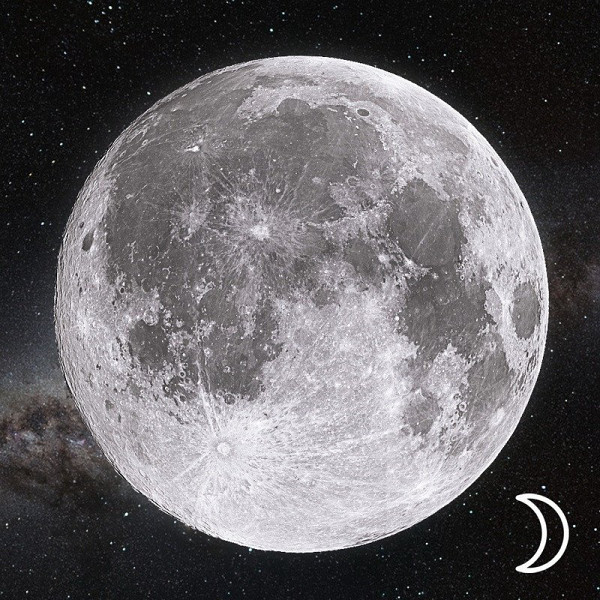 Magnet 3D Měsíc magnet