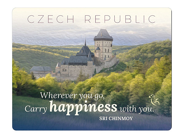 Magnet na lednici Czech Republic 