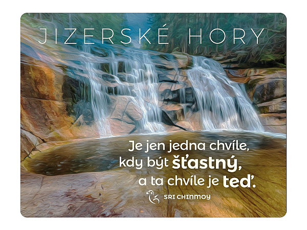 Magnet na lednici Jizerské hory 