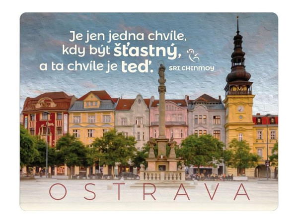 Magnet na lednici Ostrava 