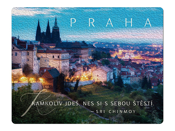 Magnet na lednici Praha 