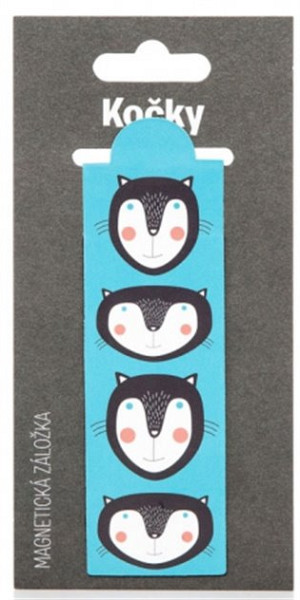 Magnetická záložka Kočky