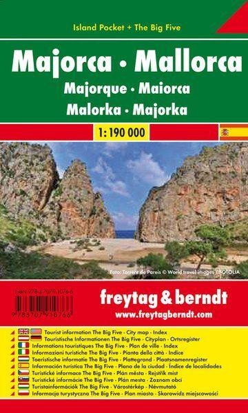 AK 0507 IP Mallorca 1:190 000 kapesní lamino