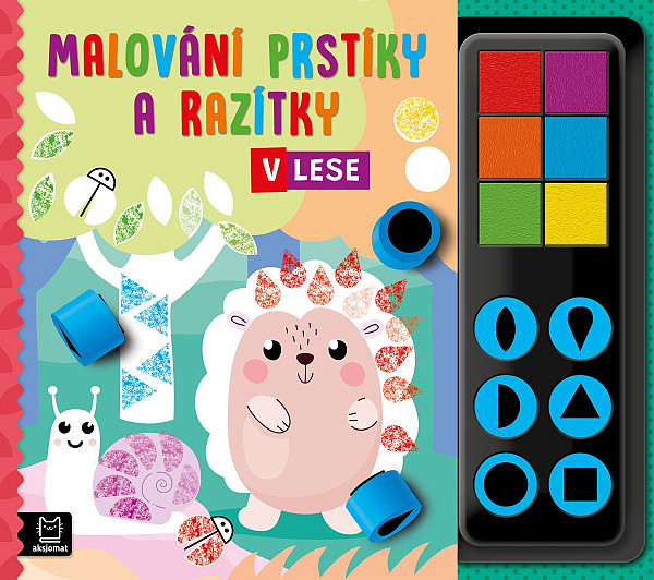 Malování prstíky a razítky V lese
