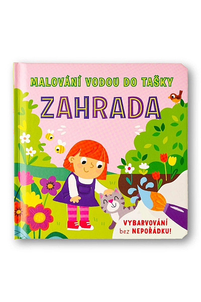 Malování vodou do tašky Zahrada