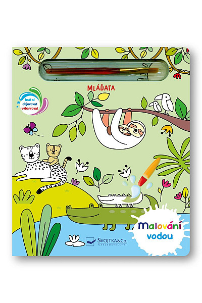 Malování vodou Mláďata