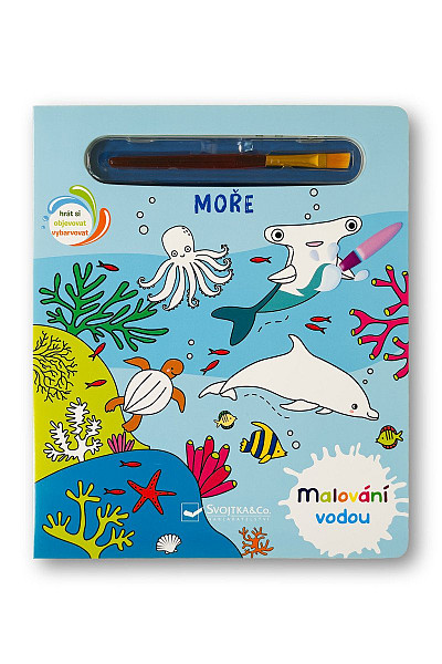 Malování vodou Moře