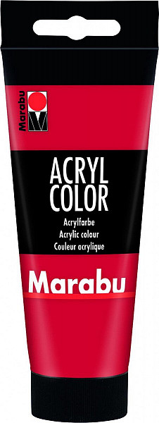 Marabu Acryl Color akrylová barva - třešňově červená 100 ml