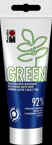 Marabu Green Alkydová barva - blankytně modrá 100 ml