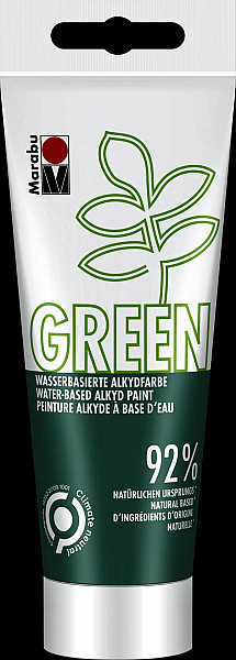 Marabu Green Alkydová barva - tmavě zelená 100 ml