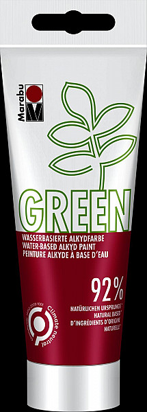 Marabu Green Alkydová barva - třešňová 100 ml