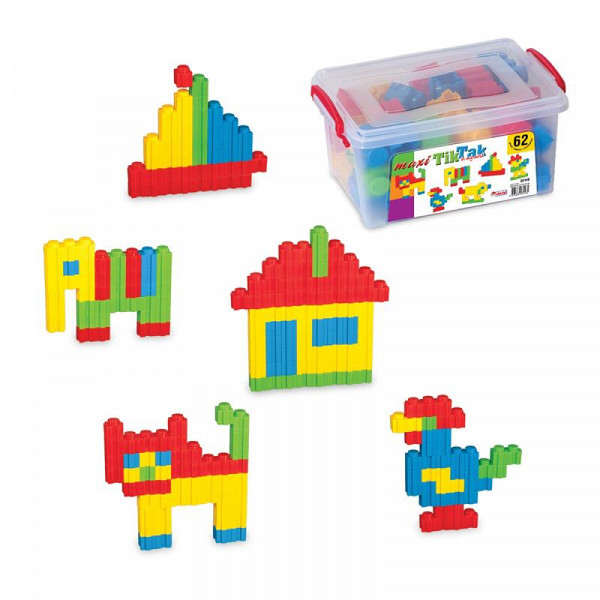 Maxi Tik-tak v krabici 62 ks