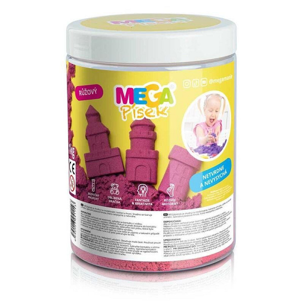 MEGApísek - Růžový 1 kg