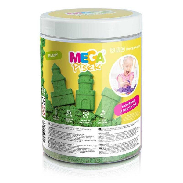 MEGApísek - Zelený 1 kg