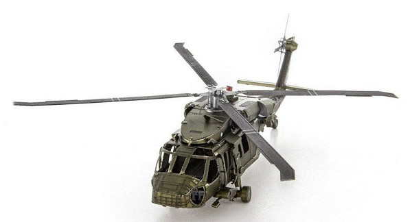 Metal Earth 3D kovový model Black Hawk