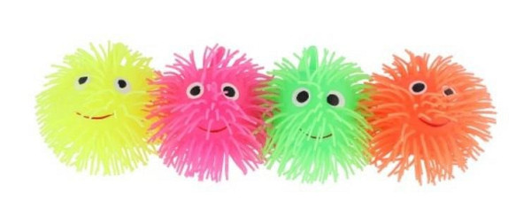 Míček chlupatý antistresový - mix barev