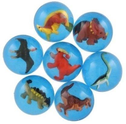 Míček/hopík s dinosaurem - mix druhů
