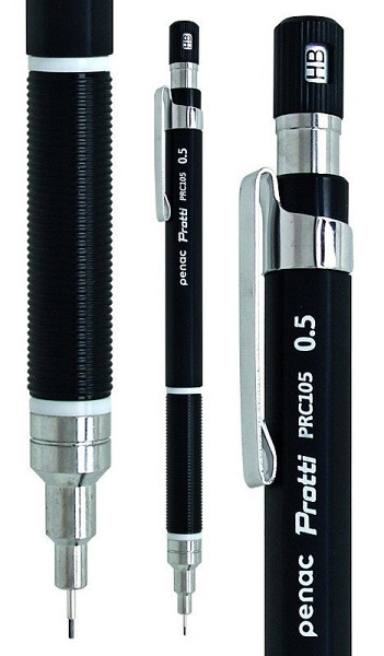 Mikrotužka Penac Protti 05 MP0105BW-GC7, černá v krabičce