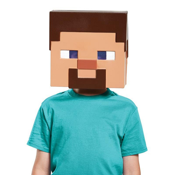 Minecraft maska Steve dětská