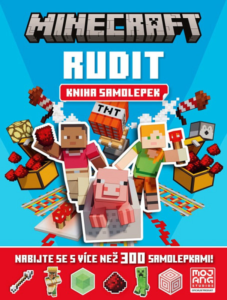 Minecraft - Rudit - Kniha samolepek