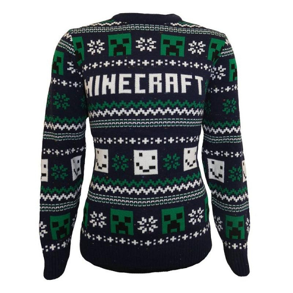 Minecraft vánoční svetr - Jumper Pattern (velikost S)
