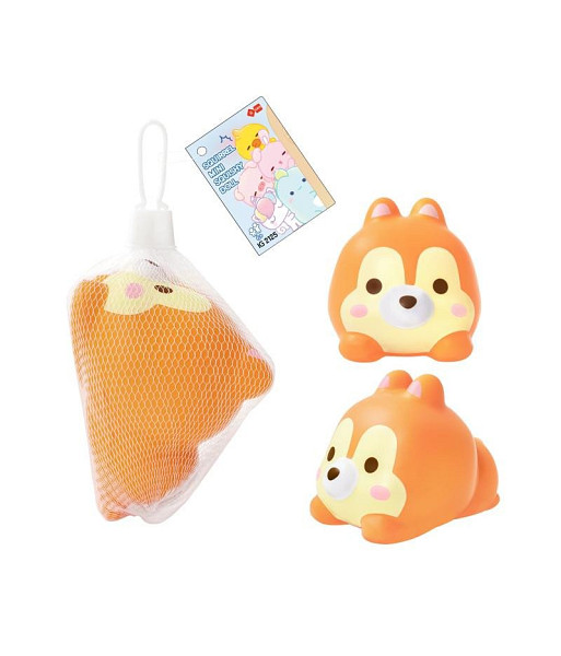 Mini Squishy antistresová postavička Veverka