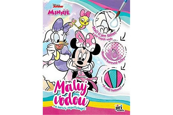 Minnie - Vodové omalovánky A4