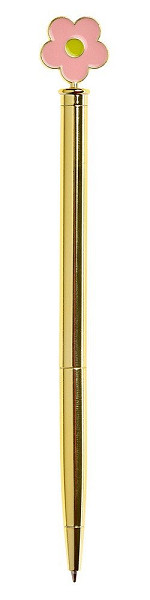 Miquelrius kuličkové pero BOHO ESSENCE - květina, zlaté