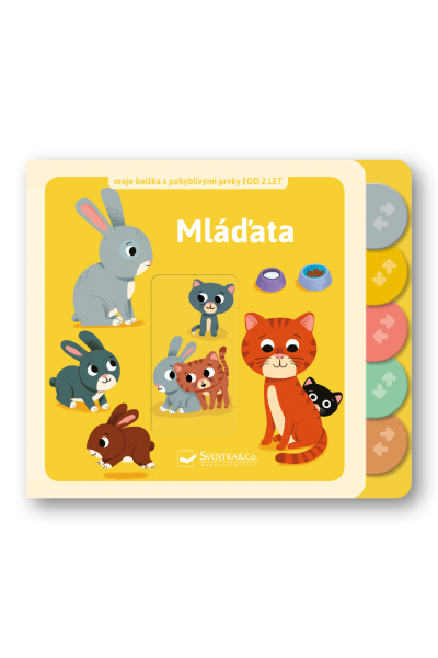 Mláďata - Moje knížka s pohyblivými prvky