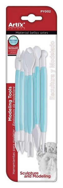 Modelovací dlátka plast 8ks