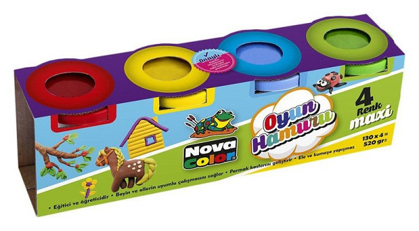 Modelovací hmota Play Dough 4x130g