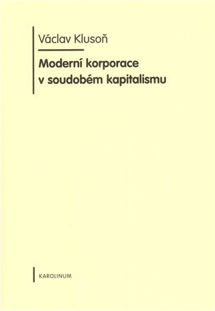 Moderní korporace v soudobém kapitalismu