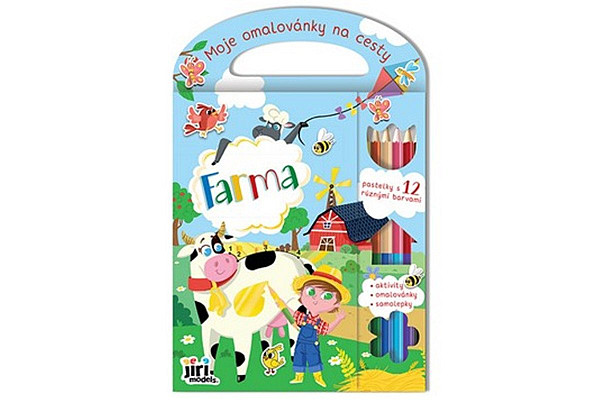 Moje omalovánky na cesty Farma