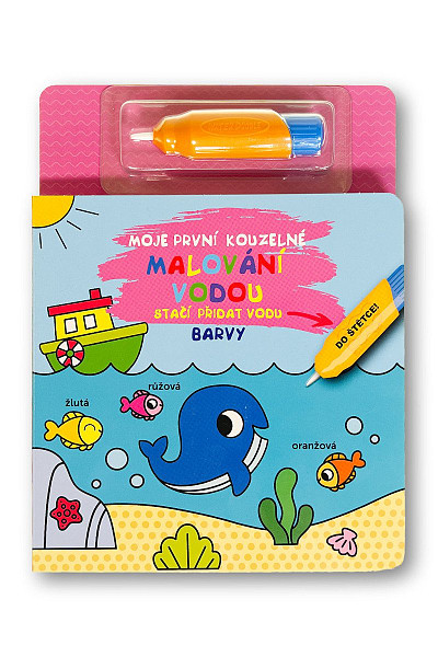 Moje první kouzelné malování vodou Barvy