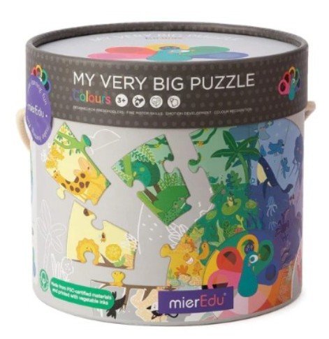 Moje velké puzzle - Barvy