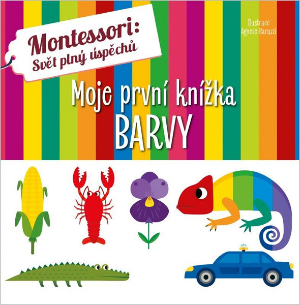 Montessori Moje první knížka Barvy