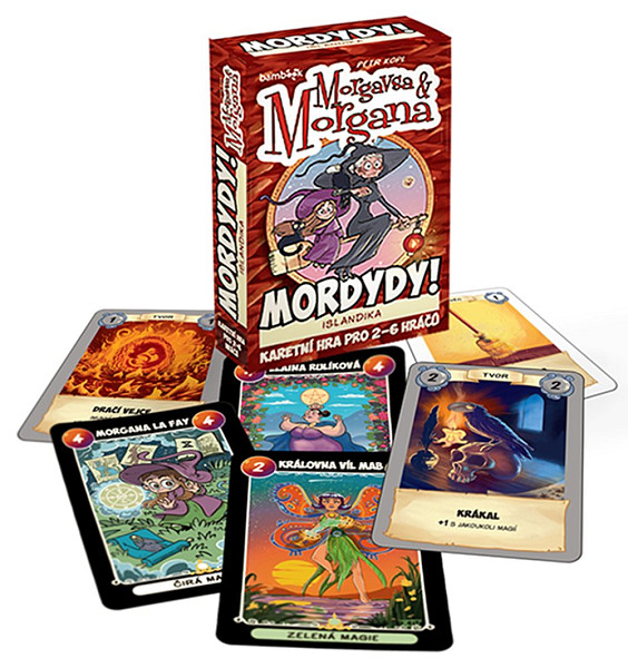 MORDYDY! Islandika - Karetní hra k sérii Morgavsa a Morgana