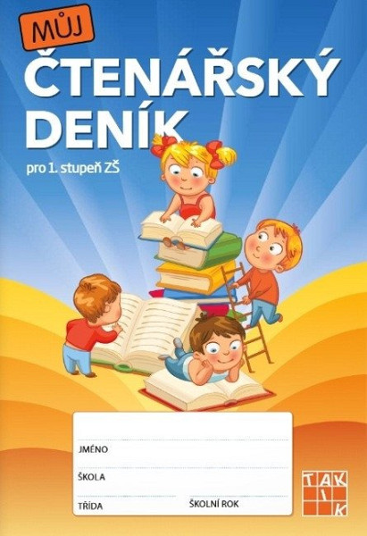 Můj čtenářský deník pro 1. stupeň ZŠ