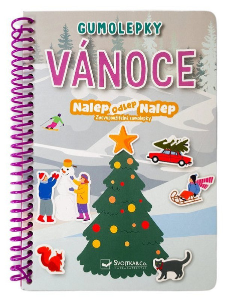 Nalep, odlep, nalep! Gumolepky Vánoce