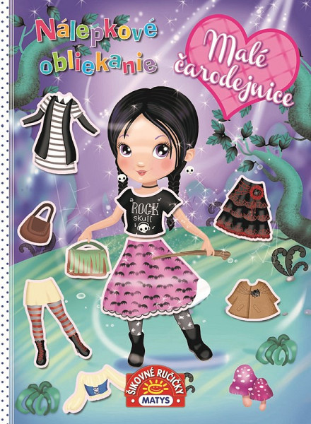 Nálepkové obliekanie: Malé čarodejnice