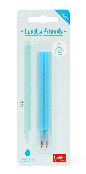 Náplně do gelového pera Legami - modrá (2 kusy)