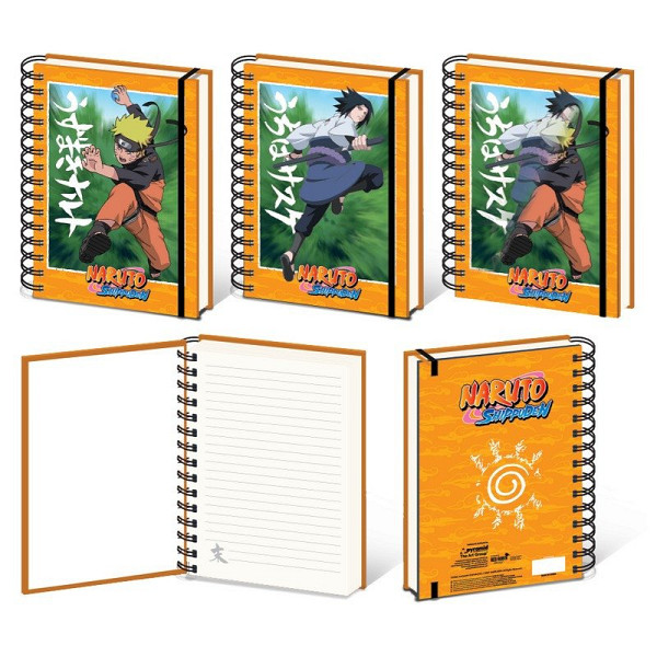 Naruto Lentikulární blok A5