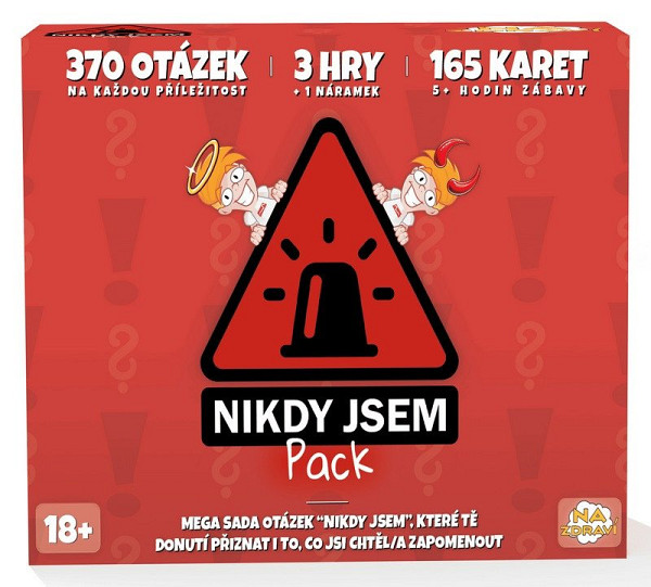 Nikdy Jsem PACK - Karetní párty set