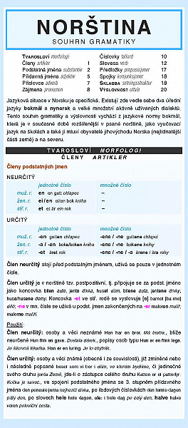NORŠTINA souhrn gramatiky